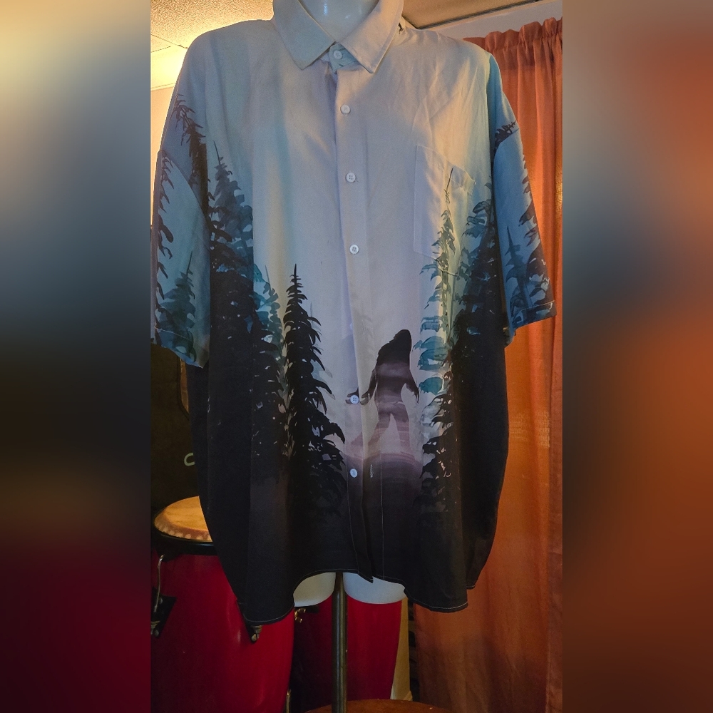 Men's Forest Print Shirt